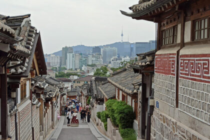 Barrio Bukchon Hanok en Seúl