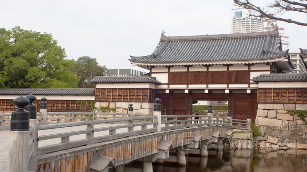 Entrada al castillo de Hiroshima