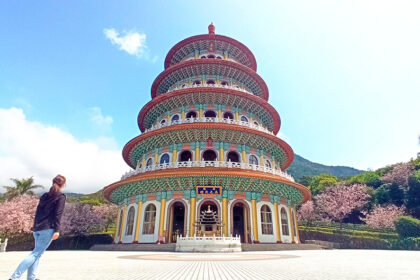 Pagoda del templo de Wuji Tianyuan en Tamsui