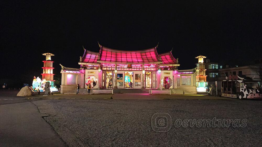 El templo de cristal Hu Sheng en Lukang