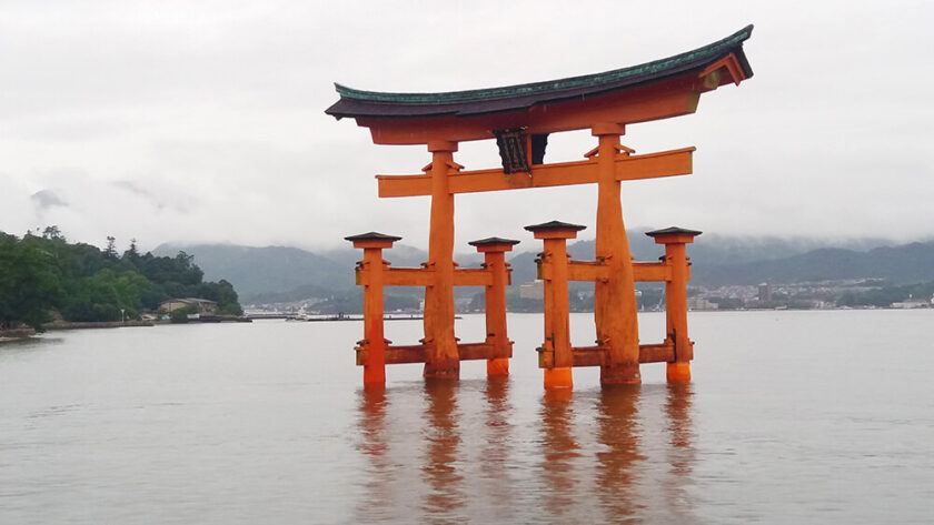 Torii del Santuario de Itsukushima