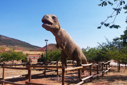 T-rex de las Huellas de Dinosaurios de Santisteban del Puerto