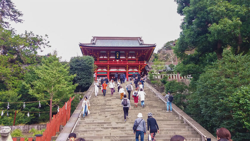 Santuario Tsurugaoka Hachiman en Kamakura