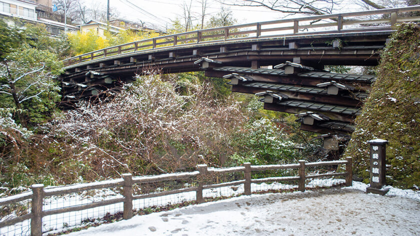 Puente Saruhashi en Otsuki