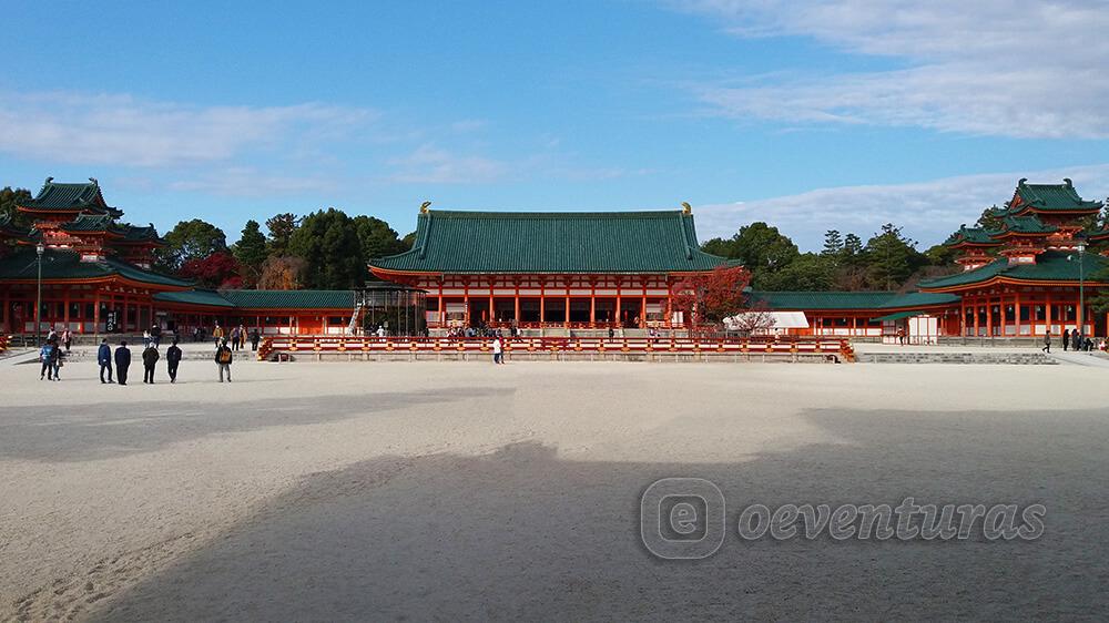 Santuario Heian en Kyoto