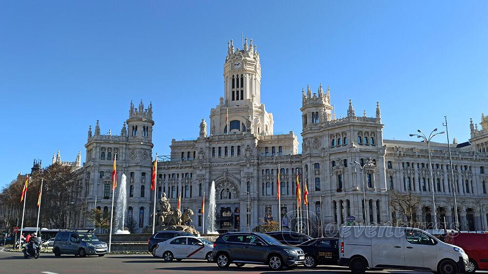 Palacio de Cibeles y Plaza de Cibeles de Madrid