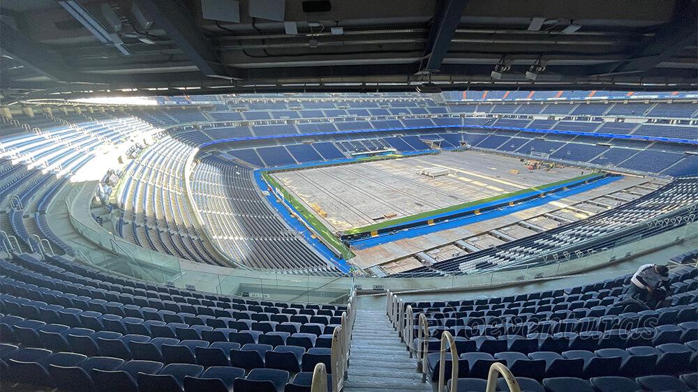 Estadio Santiago Bernabéu en Madrid