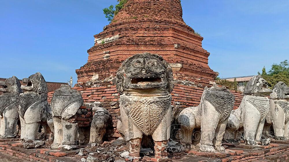 Wat Thammikarat de Ayutthaya