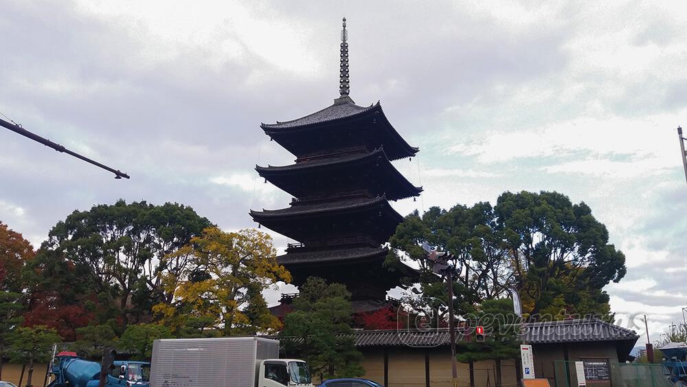 Pagoda del templo Toji en Kyoto