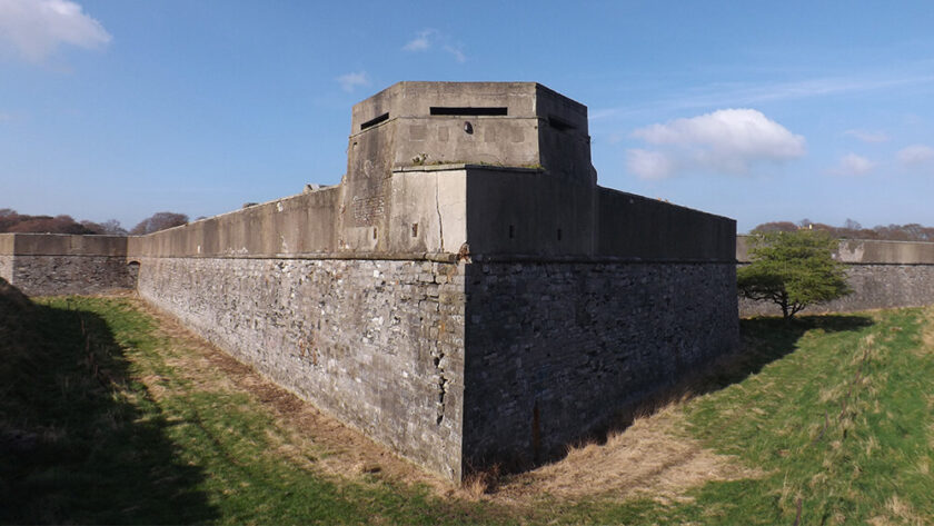 El fuerte Magazine del Phoenix Park en Dublín