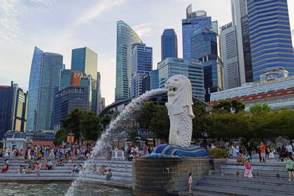 Merlion en Singapur