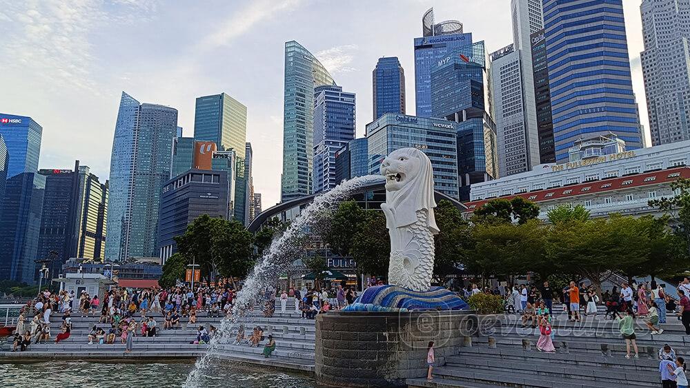 Merlion en Singapur