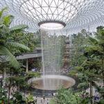 The Rain Vortex del aeropuerto de Singapur