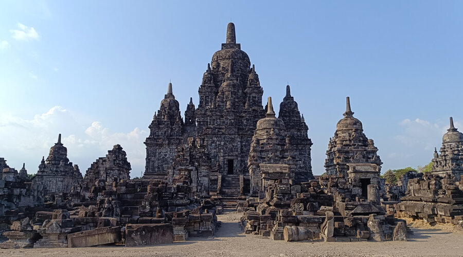 Templo Sewu en Yogyakarta