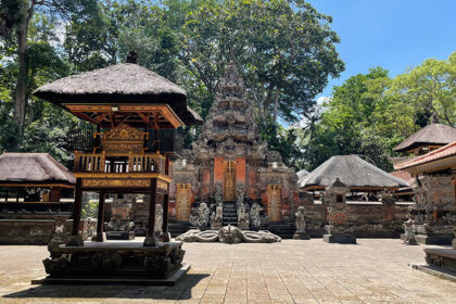 Pura Dalem Agung en el bosque de los monos de Ubud