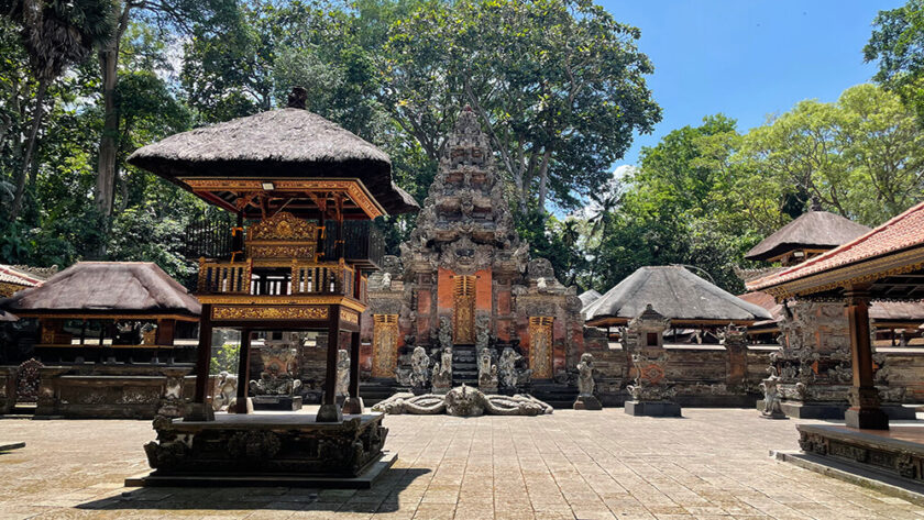 Pura Dalem Agung en el bosque de los monos de Ubud