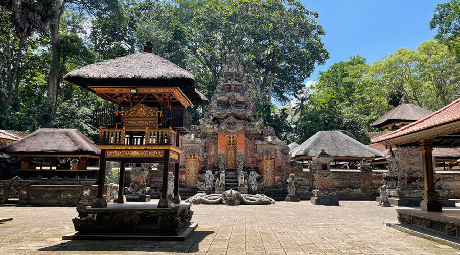 Pura Dalem Agung en el bosque de los monos de Ubud