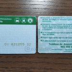 Tarjeta de transporte de Andalucía