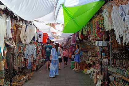 Mercado callejero de Ubud