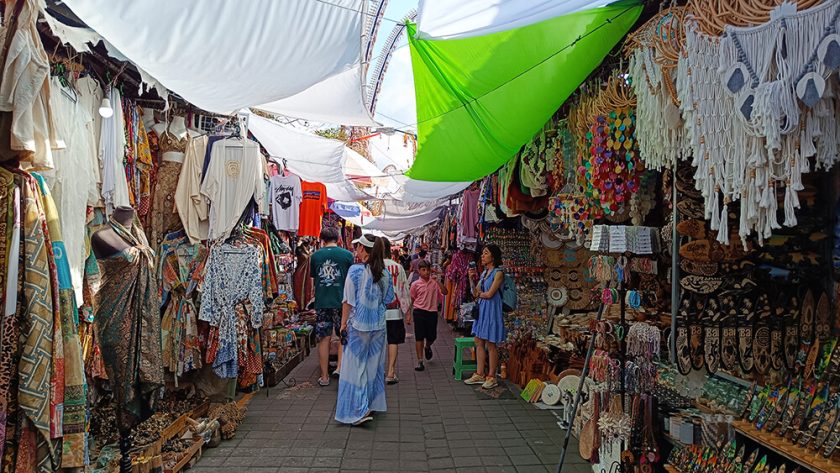 Mercado callejero de Ubud