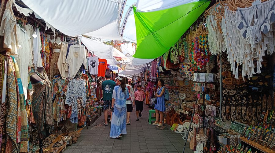 Mercado callejero de Ubud