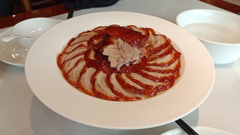 Pato laqueado en Nankín