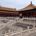 Salón de Armonía Central y Salón de la Preservación de la Armonía de la Ciudad de Prohibida de Pekín