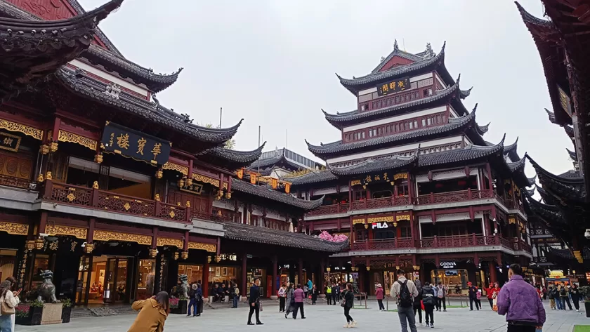 Mercado del Jardín Yu en Shanghái