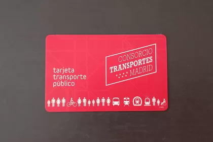 Tarjeta de transporte Multi de Madrid