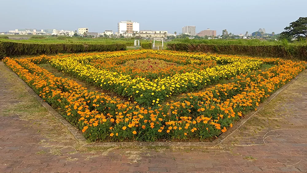 Jardín de flores de ISIX Banyu de Hiratsuka