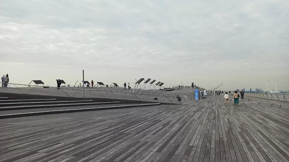 Muelle Osanbashi de Yokohama