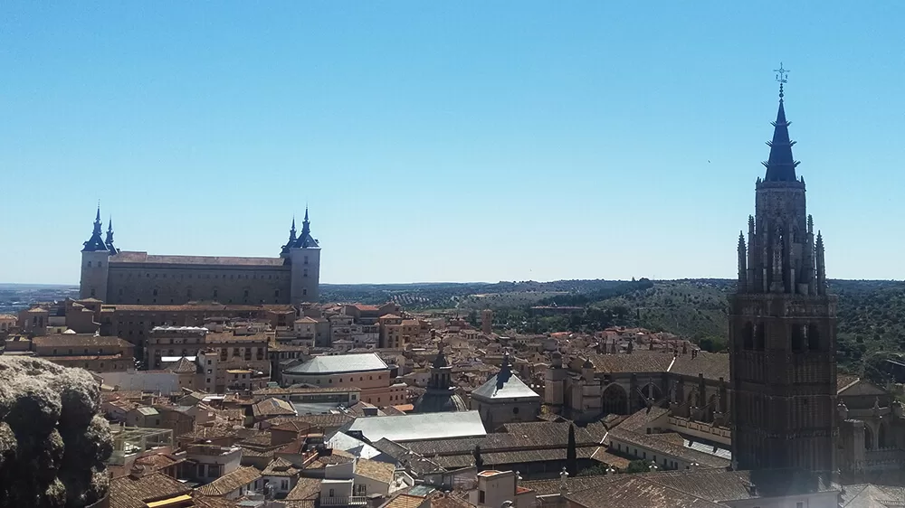 Vistas desde el campanario de la Iglesia de los Jesuitas (San Ildefonso) de Toledo