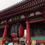 Puerta Kaminarimon del Templo Sensoji en Tokyo