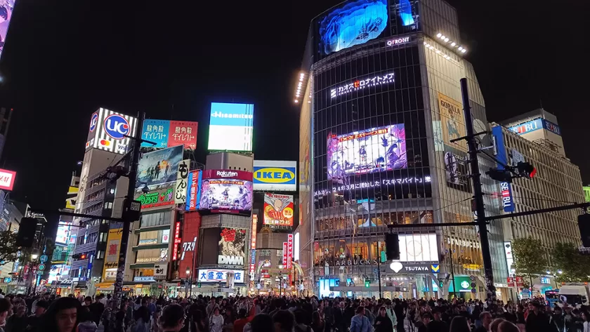 Shibuya en Tokyo