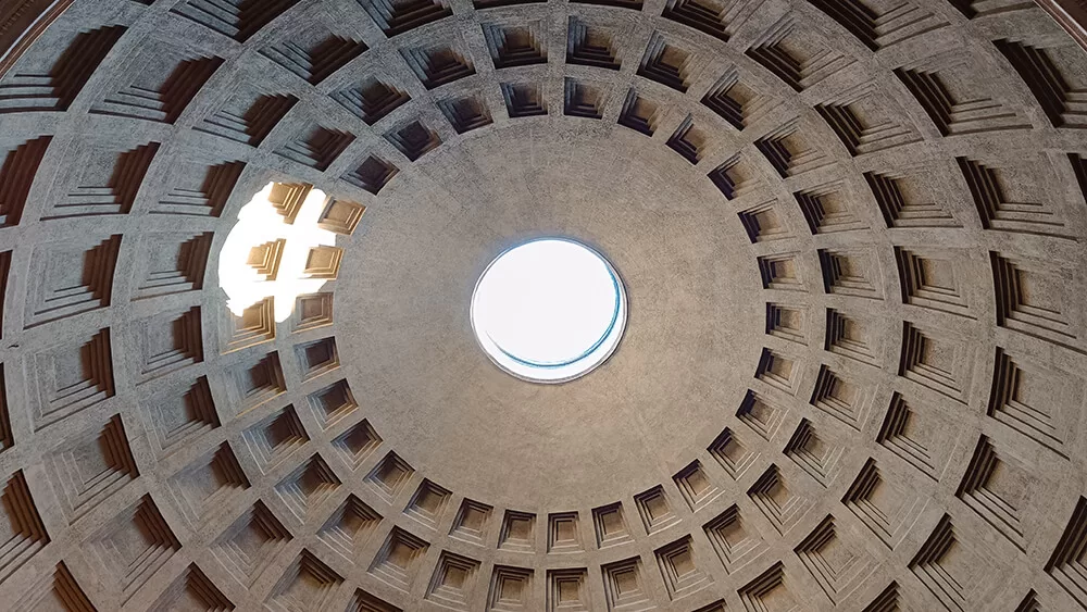 Cúpula del Panteón de Roma
