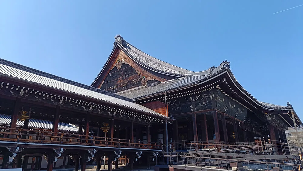 Templo Nishi Hongan-ji de Kyoto