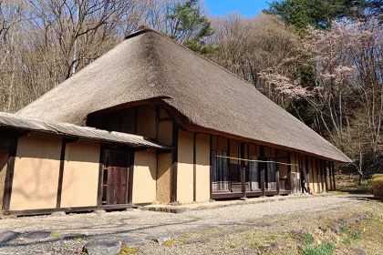 Antigua residencia de la familia Kanno en la Aldea Folclórica Michinoku en Kitakami