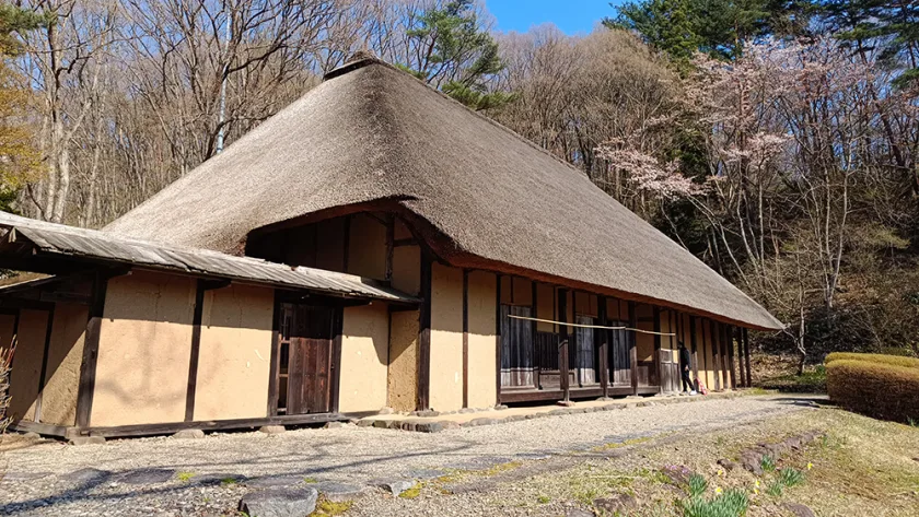 Antigua residencia de la familia Kanno en la Aldea Folclórica Michinoku en Kitakami