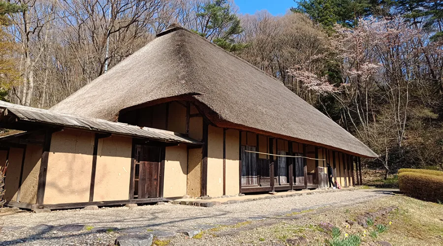 Antigua residencia de la familia Kanno en la Aldea Folclórica Michinoku en Kitakami