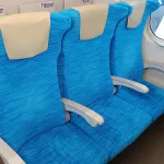 Asientos de clase económica del Shinkansen