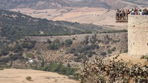 Mirador del coño en Ronda