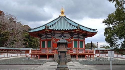 Sala Shotoku del templo de Narita